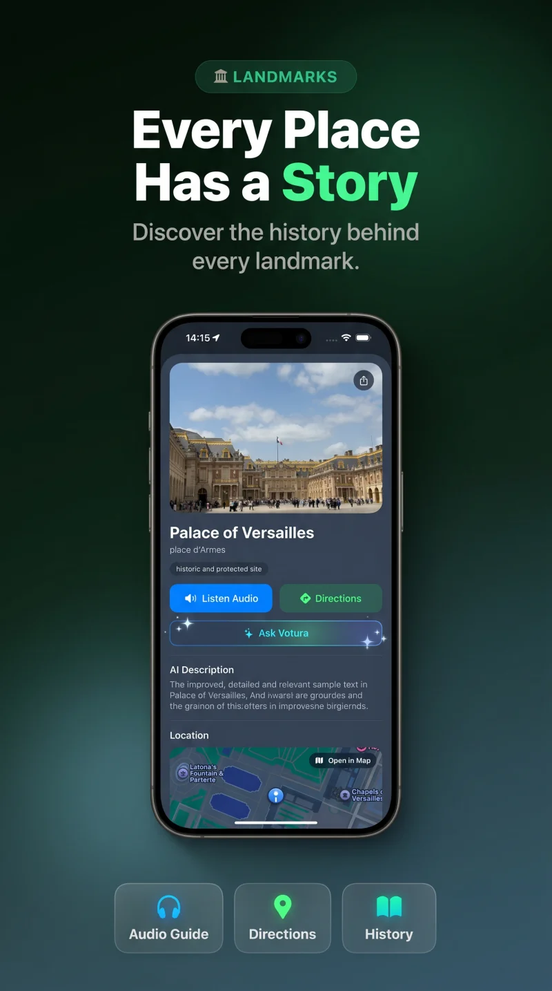 Rich history and audio guides at your fingertips